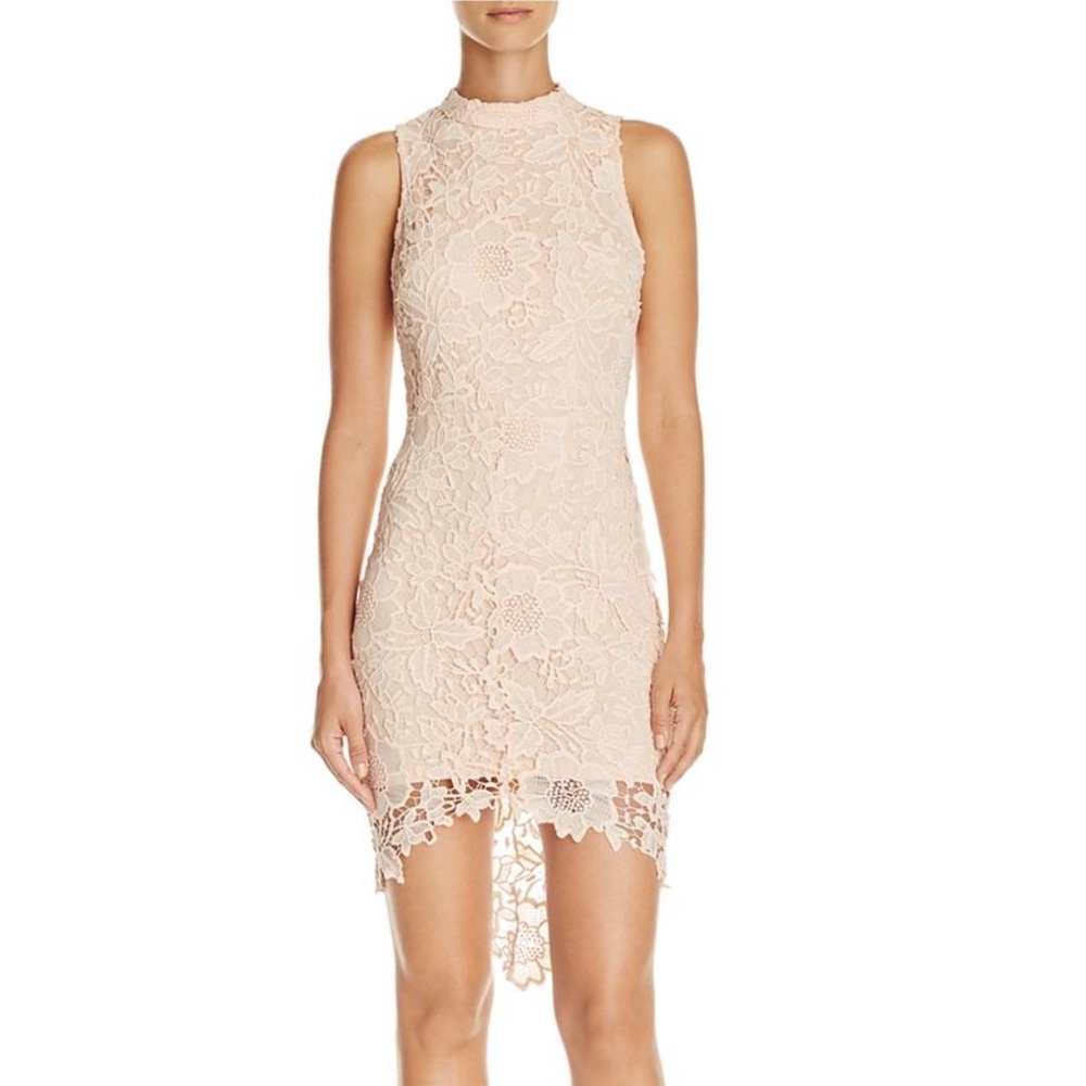 Pink High-Low Dress